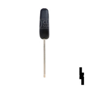 Uncut Transponder Key | Mitsubishi | TPX3MIT-18.P, MIT16APT Automotive Key JMA USA