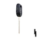 Uncut Transponder Key | Mitsubishi | TPX3MIT-18.P, MIT16APT Automotive Key JMA USA