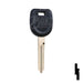 Uncut Transponder Key | Mitsubishi | TPX3MIT-18.P, MIT16APT Automotive Key JMA USA