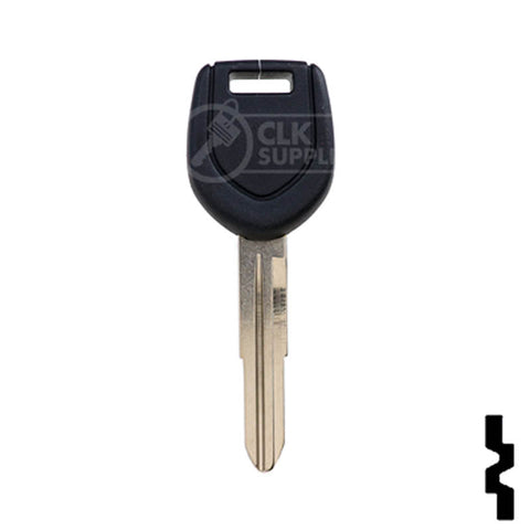 Uncut Transponder Key "N" Chip Blank | Mitsubishi | MIT12-PT, 5907793 Automotive Key LockVoy