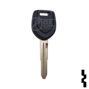 Uncut Transponder Key "N" Chip Blank | Mitsubishi | MIT12-PT, 5907793 Automotive Key LockVoy