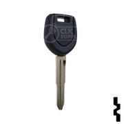 Uncut Transponder Key "N" Chip Blank | Mitsubishi | MIT12-PT, 5907793 Automotive Key LockVoy
