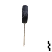Uncut Transponder Key "N" Chip Blank | Mitsubishi | MIT12-PT, 5907793 Automotive Key LockVoy