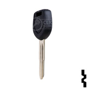Uncut Transponder Key "N" Chip Blank | Mitsubishi | MIT12-PT, 5907793 Automotive Key LockVoy