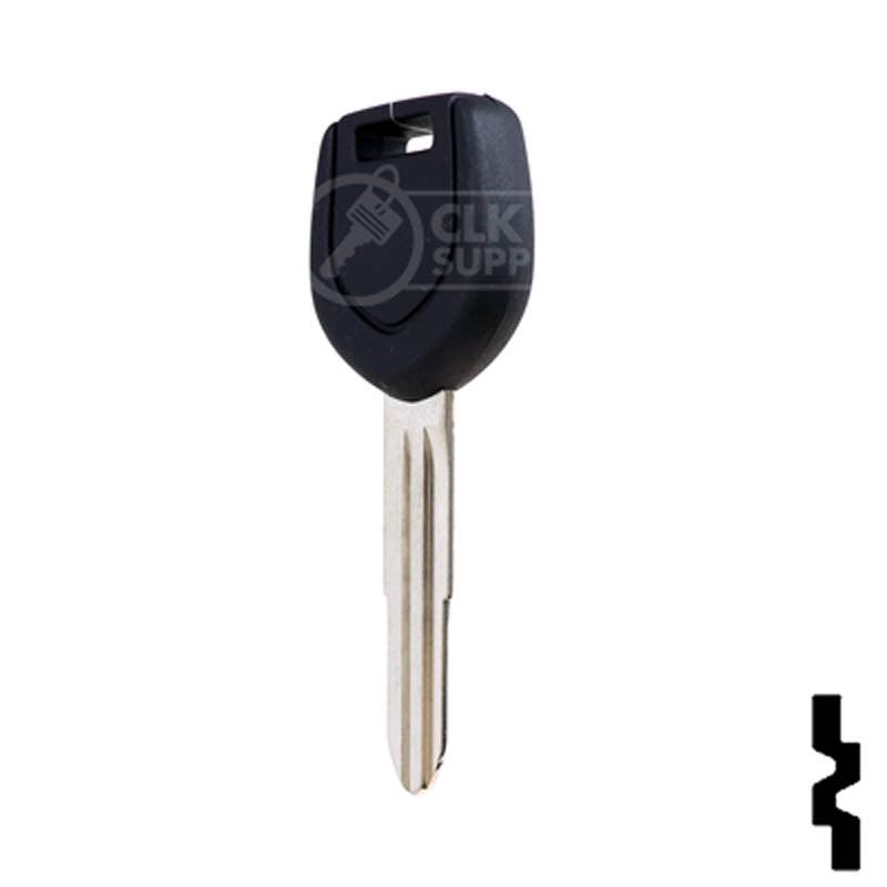 Uncut Transponder Key "N" Chip Blank | Mitsubishi | MIT12-PT, 5907793 Automotive Key LockVoy