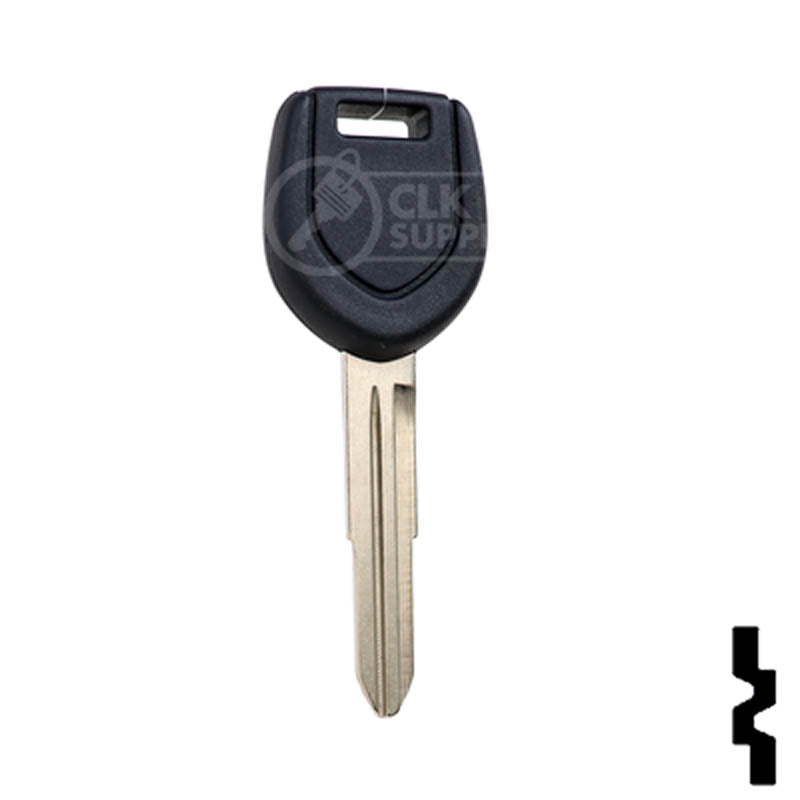 Uncut Transponder Key "N" Chip Blank | Mitsubishi | MIT12-PT, 5907793 Automotive Key LockVoy