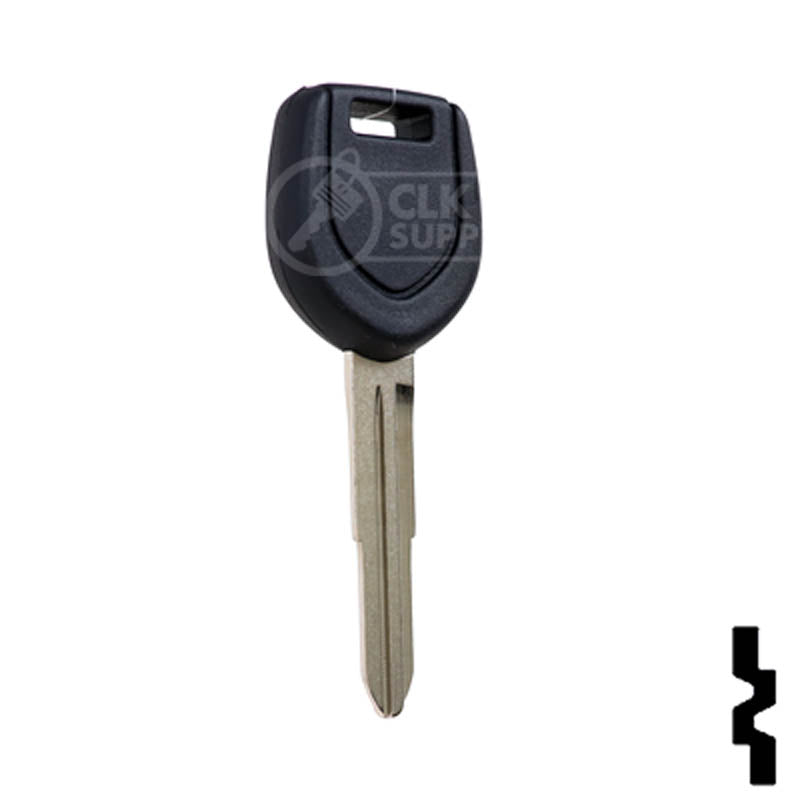 Uncut Transponder Key "N" Chip Blank | Mitsubishi | MIT12-PT, 5907793 Automotive Key LockVoy