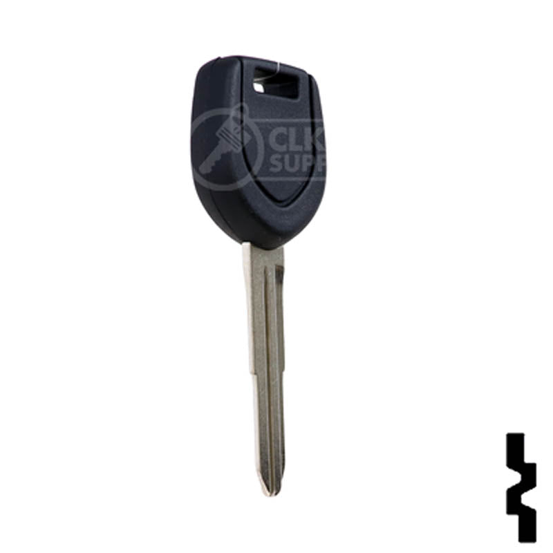 Uncut Transponder Key "N" Chip Blank | Mitsubishi | MIT12-PT, 5907793 Automotive Key LockVoy
