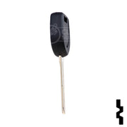Uncut Transponder Key "N" Chip Blank | Mitsubishi | MIT12-PT, 5907793 Automotive Key LockVoy