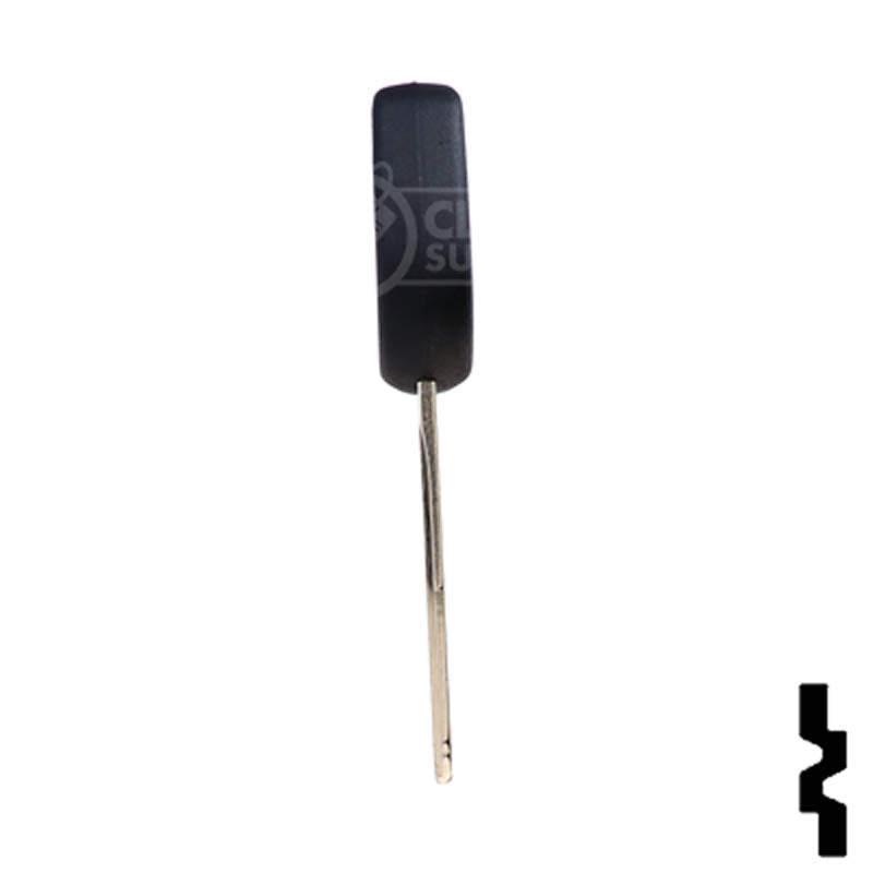 Uncut Transponder Key "N" Chip Blank | Mitsubishi | MIT12-PT, 5907793 Automotive Key LockVoy