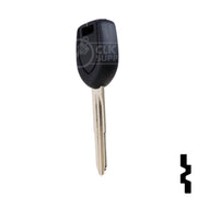 Uncut Transponder Key "N" Chip Blank | Mitsubishi | MIT12-PT, 5907793 Automotive Key LockVoy