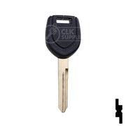 Uncut Transponder Key "N" Chip Blank | Mitsubishi | MIT13-PT, 690648, 692564 Automotive Key LockVoy