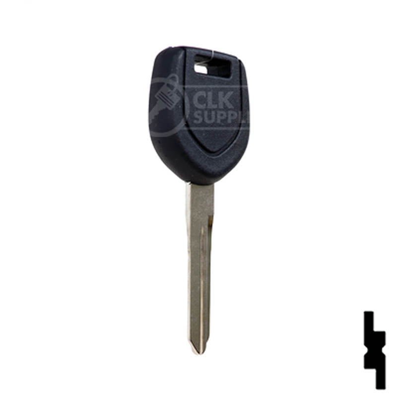 Uncut Transponder Key "N" Chip Blank | Mitsubishi | MIT13-PT, 690648, 692564 Automotive Key LockVoy