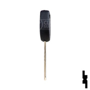 Uncut Transponder Key "N" Chip Blank | Mitsubishi | MIT13-PT, 690648, 692564 Automotive Key LockVoy