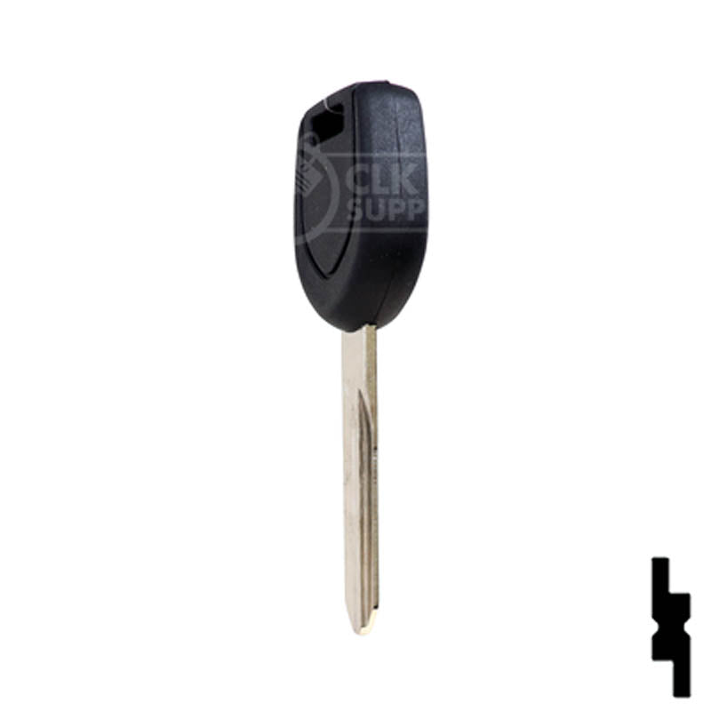 Uncut Transponder Key "N" Chip Blank | Mitsubishi | MIT13-PT, 690648, 692564 Automotive Key LockVoy