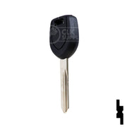 Uncut Transponder Key "N" Chip Blank | Mitsubishi | MIT13-PT, 690648, 692564 Automotive Key LockVoy