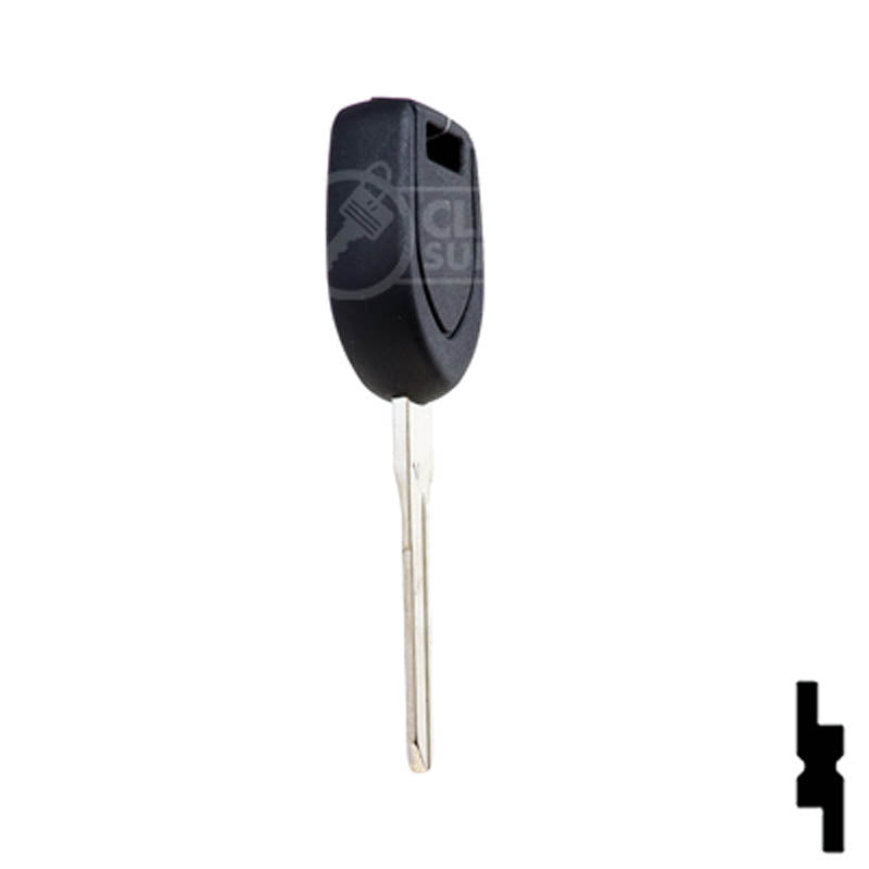 Uncut Transponder Key "N" Chip Blank | Mitsubishi | MIT13-PT, 690648, 692564 Automotive Key LockVoy