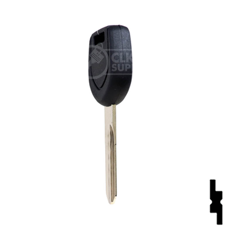Uncut Transponder Key "N" Chip Blank | Mitsubishi | MIT13-PT, 690648, 692564 Automotive Key LockVoy