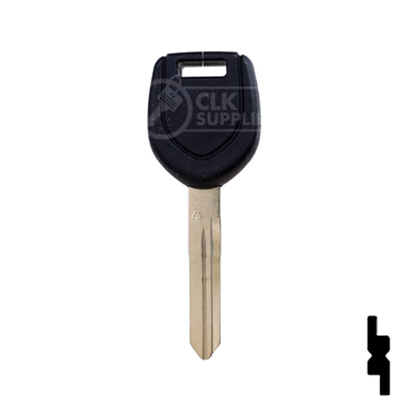 Uncut Transponder Key "N" Chip Blank | Mitsubishi | MIT16APT, 692020, 692562 Automotive Key LockVoy