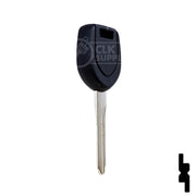 Uncut Transponder Key "N" Chip Blank | Mitsubishi | MIT16APT, 692020, 692562 Automotive Key LockVoy