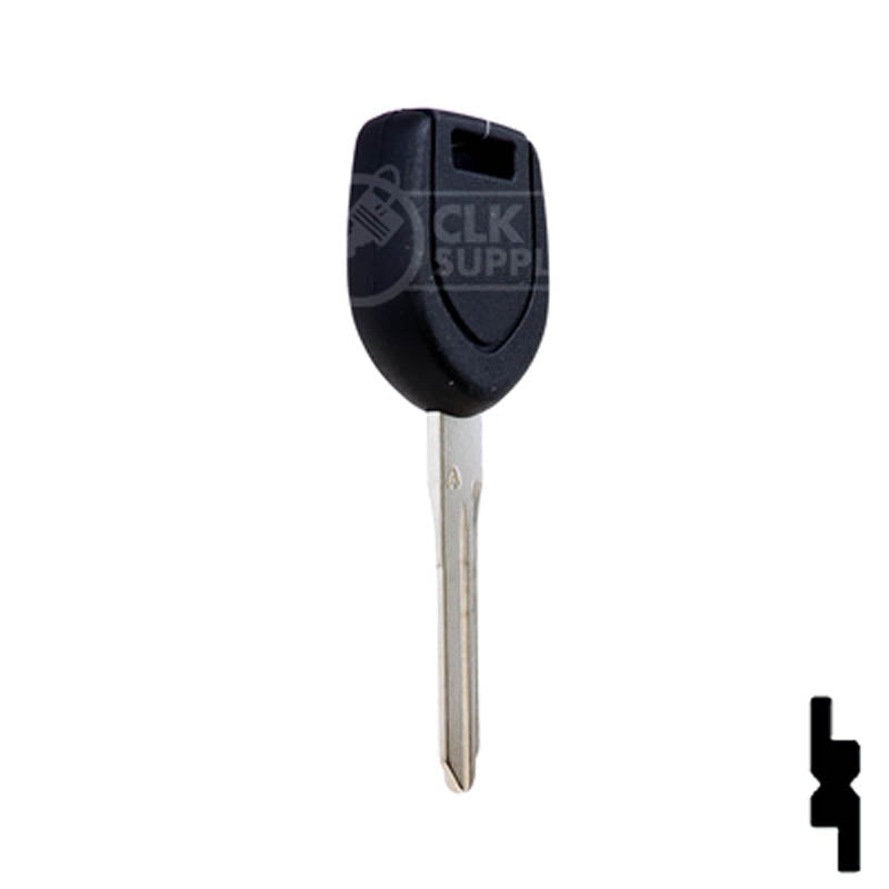 Uncut Transponder Key "N" Chip Blank | Mitsubishi | MIT16APT, 692020, 692562 Automotive Key LockVoy