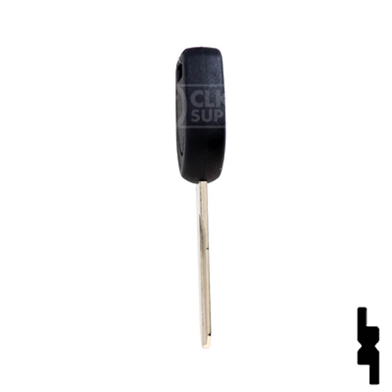 Uncut Transponder Key "N" Chip Blank | Mitsubishi | MIT16APT, 692020, 692562 Automotive Key LockVoy