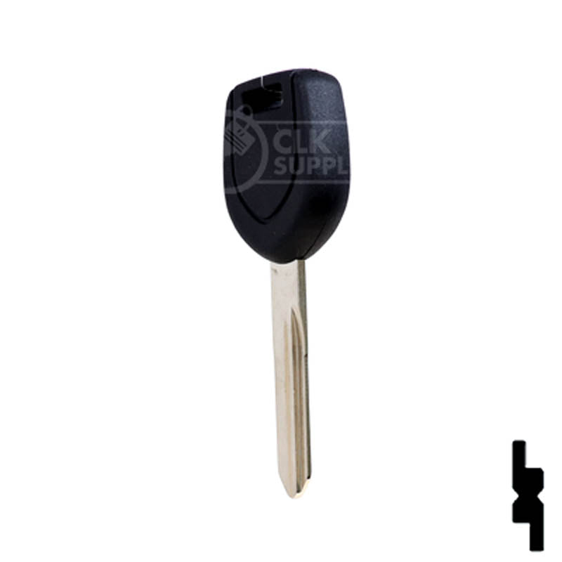 Uncut Transponder Key "N" Chip Blank | Mitsubishi | MIT16APT, 692020, 692562 Automotive Key LockVoy