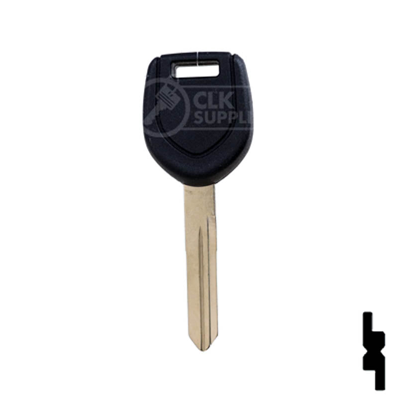 Uncut Transponder Key "N" Chip Blank | Mitsubishi | MIT16APT, 692020, 692562 Automotive Key LockVoy