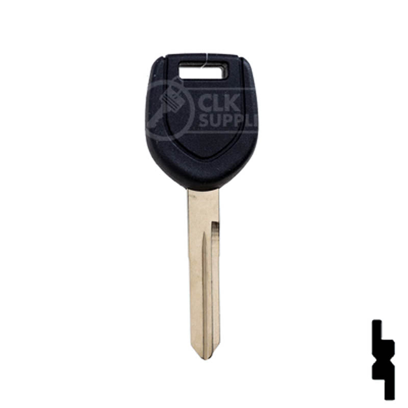 Uncut Transponder Key "N" Chip Blank | Mitsubishi | MIT16APT, 692020, 692562 Automotive Key LockVoy