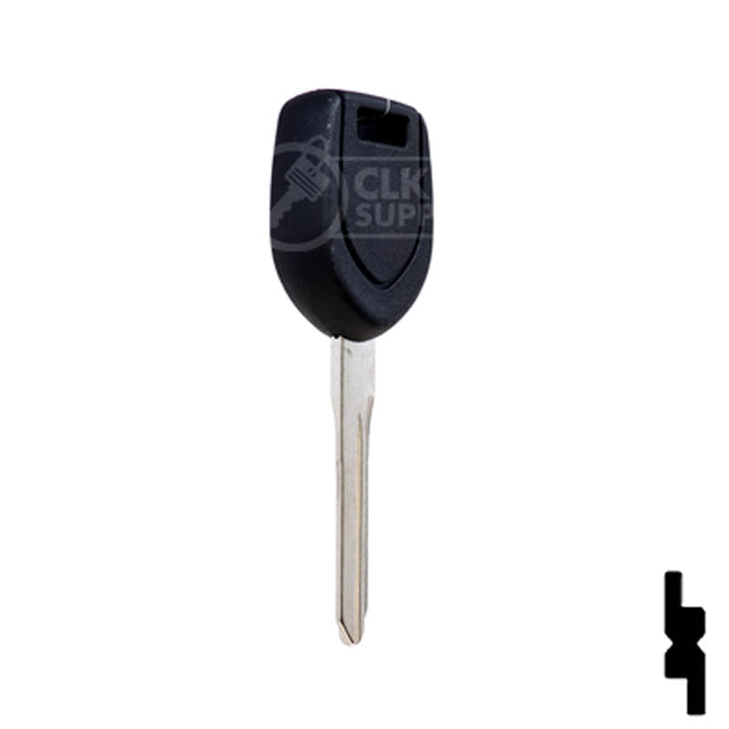 Uncut Transponder Key "N" Chip Blank | Mitsubishi | MIT16APT, 692020, 692562 Automotive Key LockVoy