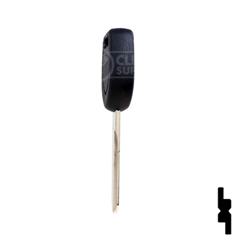 Uncut Transponder Key "N" Chip Blank | Mitsubishi | MIT16APT, 692020, 692562 Automotive Key LockVoy