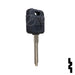 Uncut Transponder Key | Nissan, Infiniti | NI01T Automotive Key JMA USA