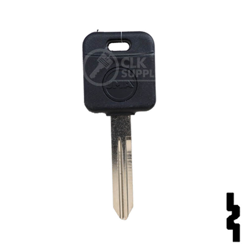 Uncut Transponder Key | Nissan, Infiniti | NI01T Automotive Key JMA USA