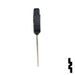 Uncut Transponder Key | Nissan, Infiniti | NI01T Automotive Key JMA USA