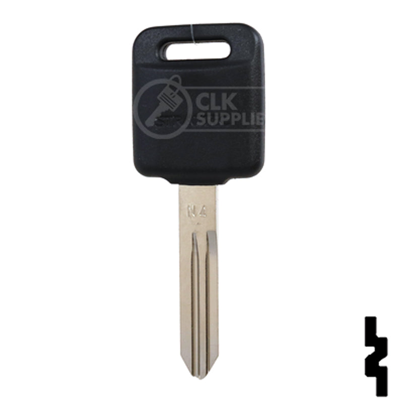 Uncut Transponder Key | Nissan, Infinity | NI04PT, 7003526 Automotive Key Strattec