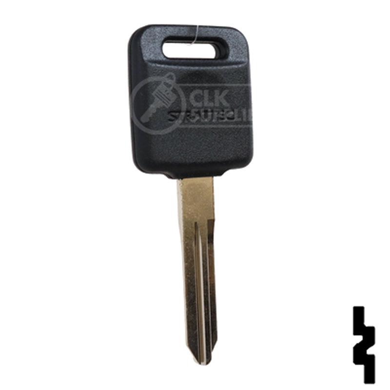 Uncut Transponder Key | Nissan, Infinity | NI04PT, 7003526 Automotive Key Strattec