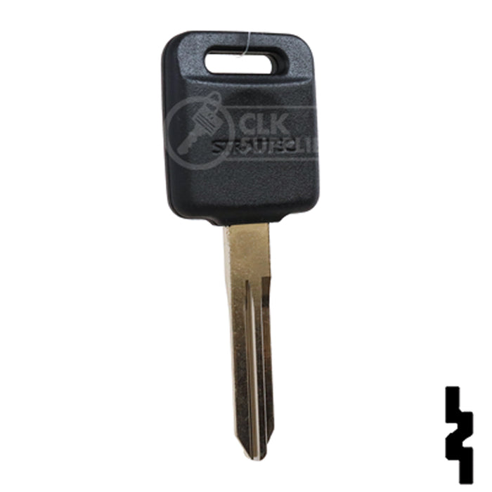 Uncut Transponder Key | Nissan, Infinity | NI04PT, 7003526 Automotive Key Strattec