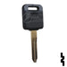 Uncut Transponder Key | Nissan, Infinity | NI04PT, 7003526 Automotive Key Strattec