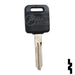 Uncut Transponder Key | Nissan, Infinity | NI04PT, 7003526 Automotive Key Strattec
