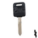 Uncut Transponder Key | Nissan, Infinity | NI04PT, 7003526 Automotive Key Strattec