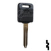 Uncut Transponder Key | Nissan, Infinity | NI04PT, 7003526 Automotive Key Strattec