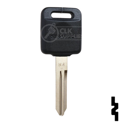 Uncut Transponder Key | Nissan, Infinity | NI04PT, 7003526 Automotive Key Strattec