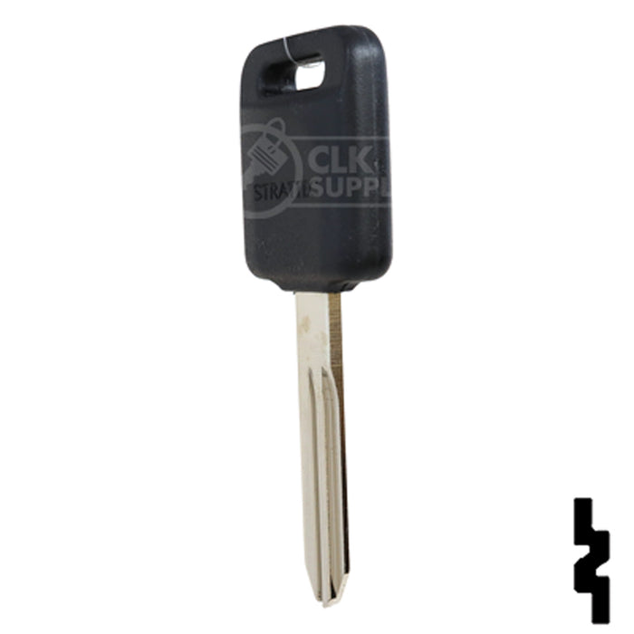 Uncut Transponder Key | Nissan | NI01T Automotive Key Strattec