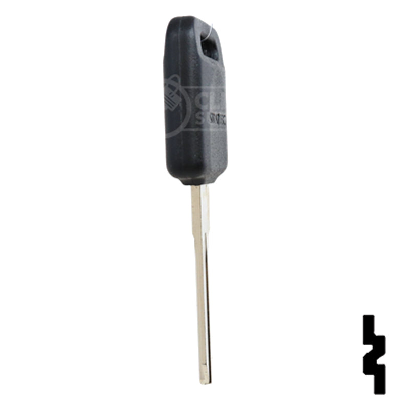 Uncut Transponder Key | Nissan | NI01T Automotive Key Strattec