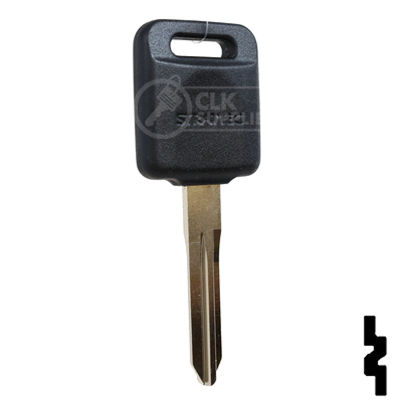 Uncut Transponder Key | Nissan | NI01T Automotive Key Strattec