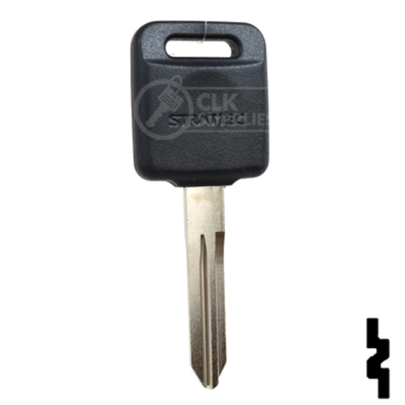 Uncut Transponder Key | Nissan | NI01T Automotive Key Strattec