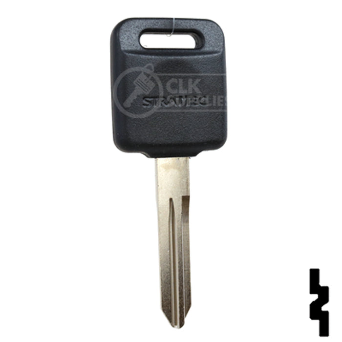 Uncut Transponder Key | Nissan | NI01T Automotive Key Strattec