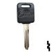 Uncut Transponder Key | Nissan | NI01T Automotive Key Strattec