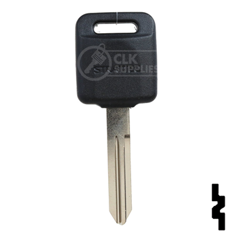 Uncut Transponder Key | Nissan | NI01T Automotive Key Strattec
