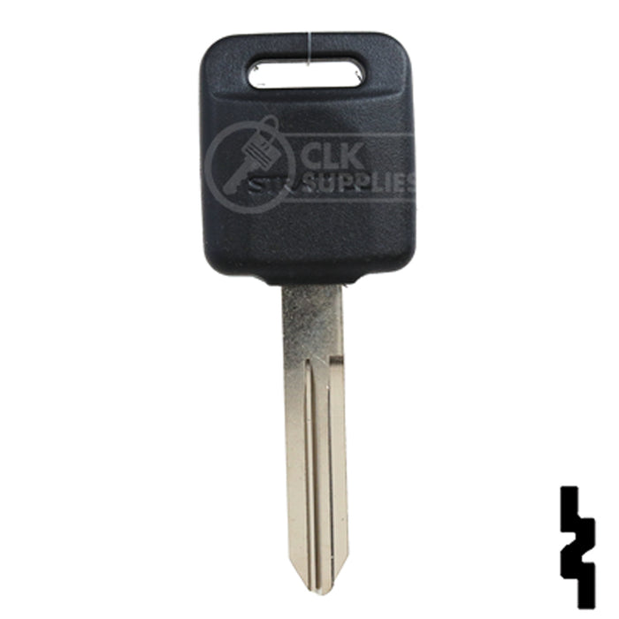 Uncut Transponder Key | Nissan | NI01T Automotive Key Strattec